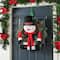 Glitzhome® 13" Jumbo Christmas Fabric Snowman Ornament Set